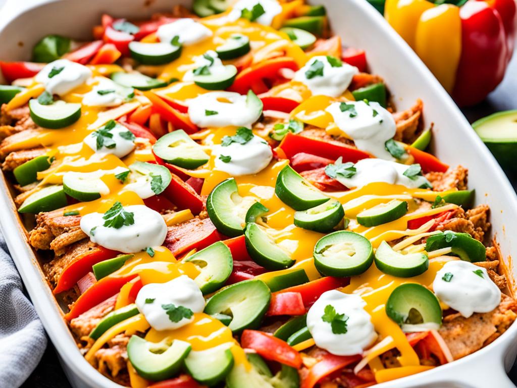 Keto Chicken Fajitas Casserole – Low-Carb, Flavor-Packed Recipe