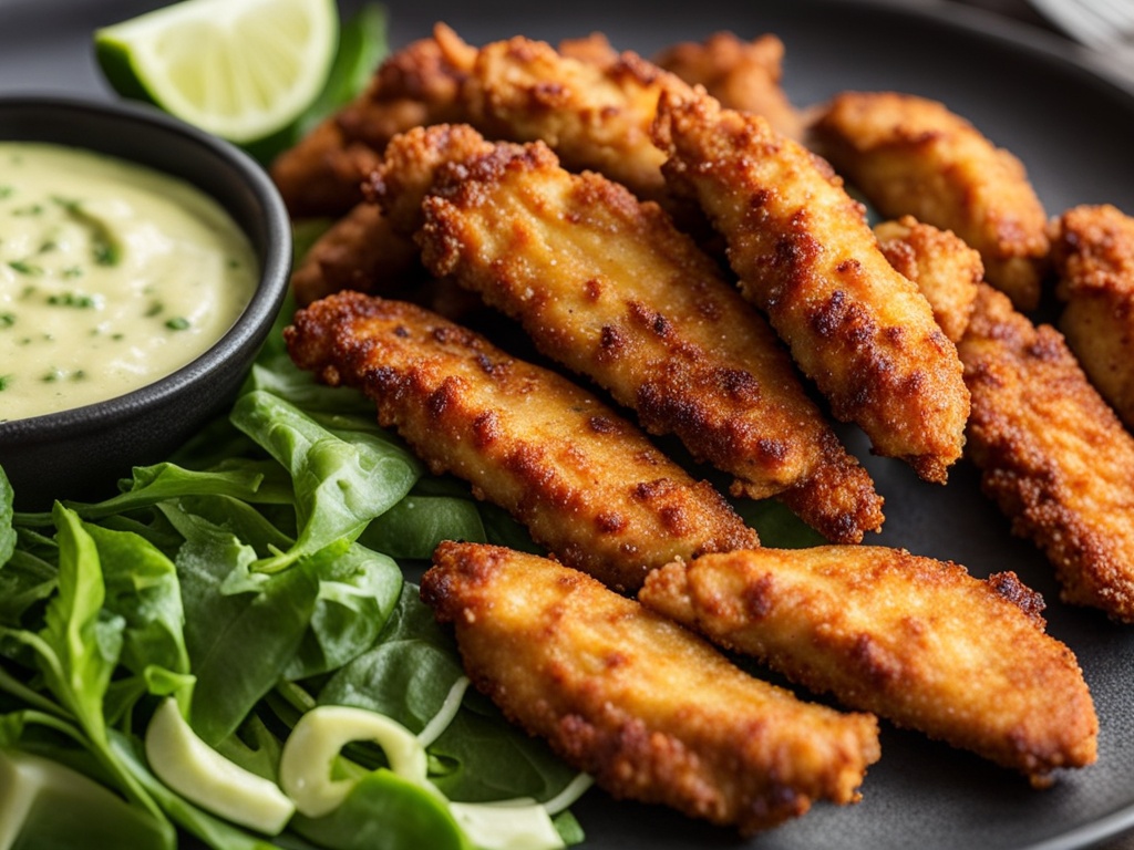 Air Fryer Keto Chicken Tenders Recipe – Crispy & Low-Carb