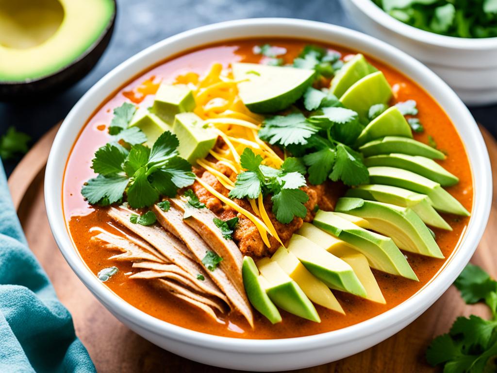 Keto Enchiladas Chicken Soup