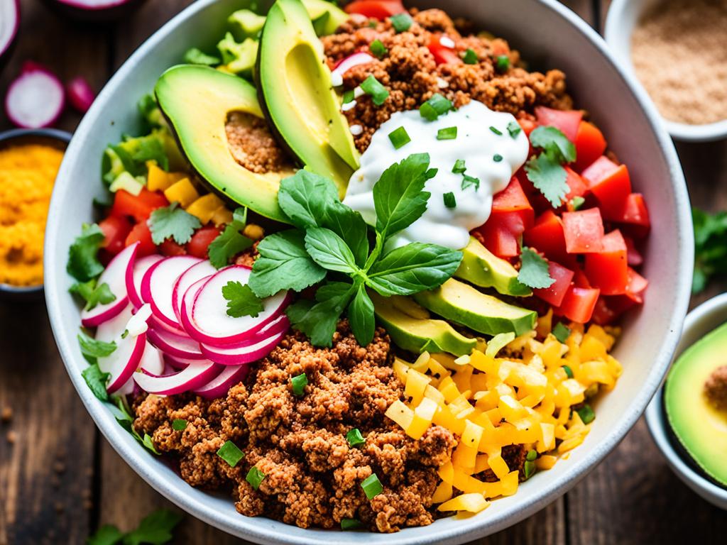 Keto Ground Turkey Taco Bowl Recipe – Flavorful Low-Carb Meal