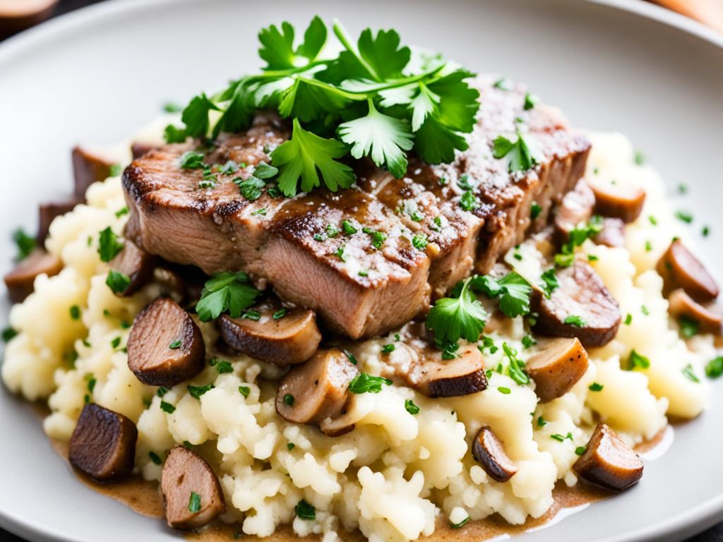 Easy Keto Beef Stroganoff with Slow Cooker Option