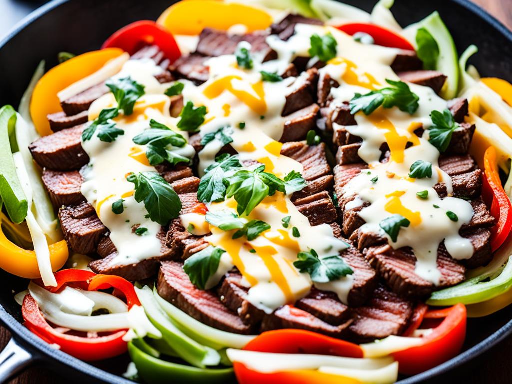 keto philly cheesesteak