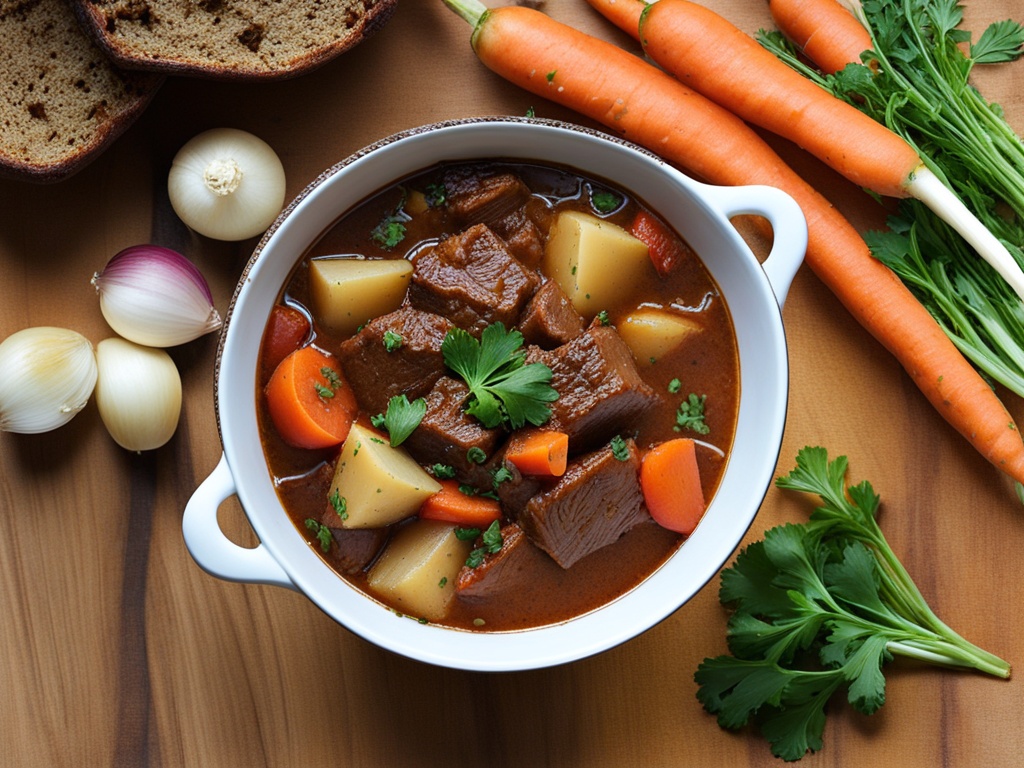 Easy Slow Cooker Beef Stew Recipe – Hearty & Comforting | Low-Calorie Option